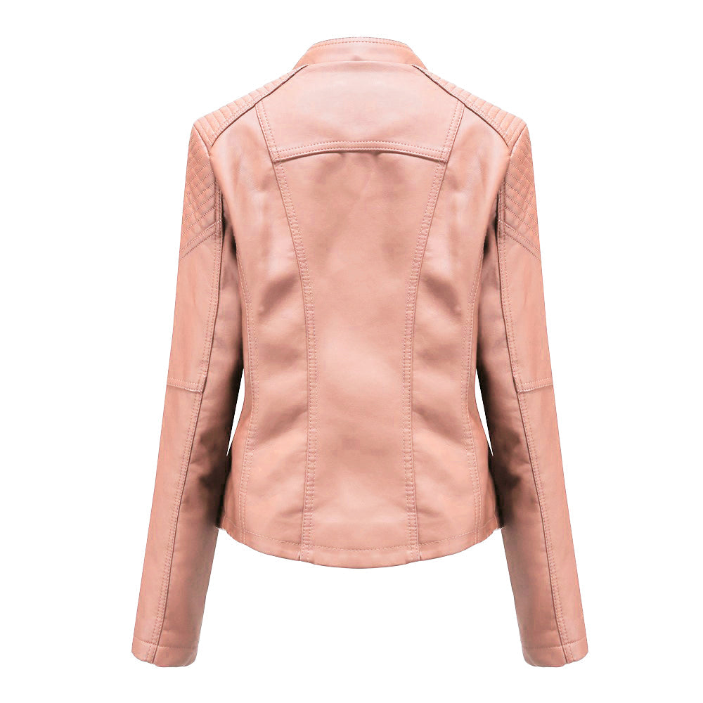 Lana - Chaqueta de cuero para mujer elegante y atemporal