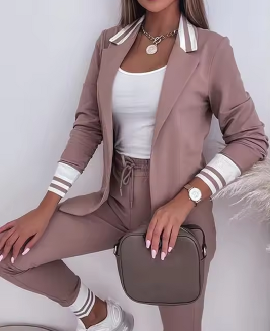 Yanna – Conjunto blazer y pantalón