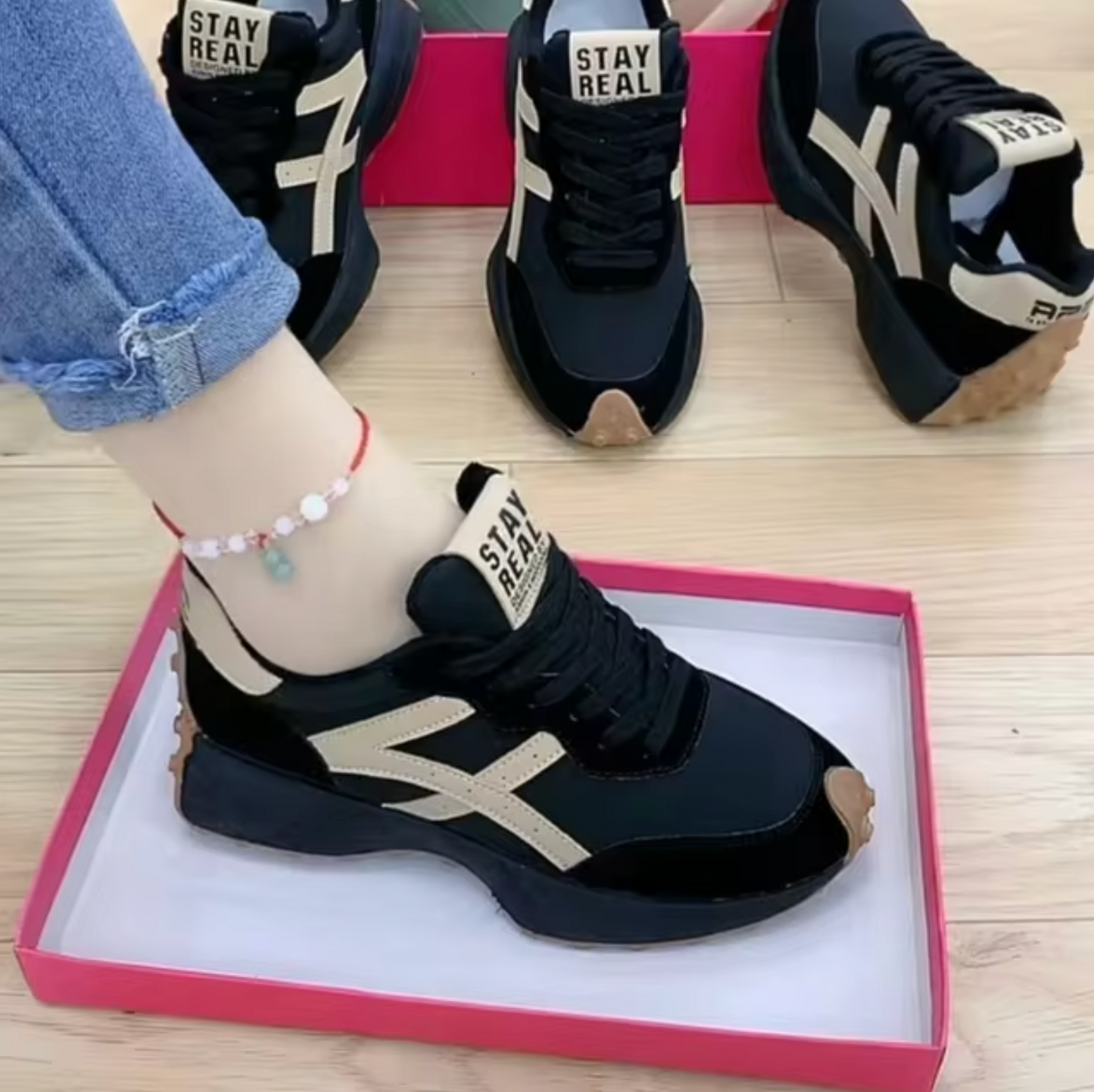 Michelle – Zapatos para correr con plataforma