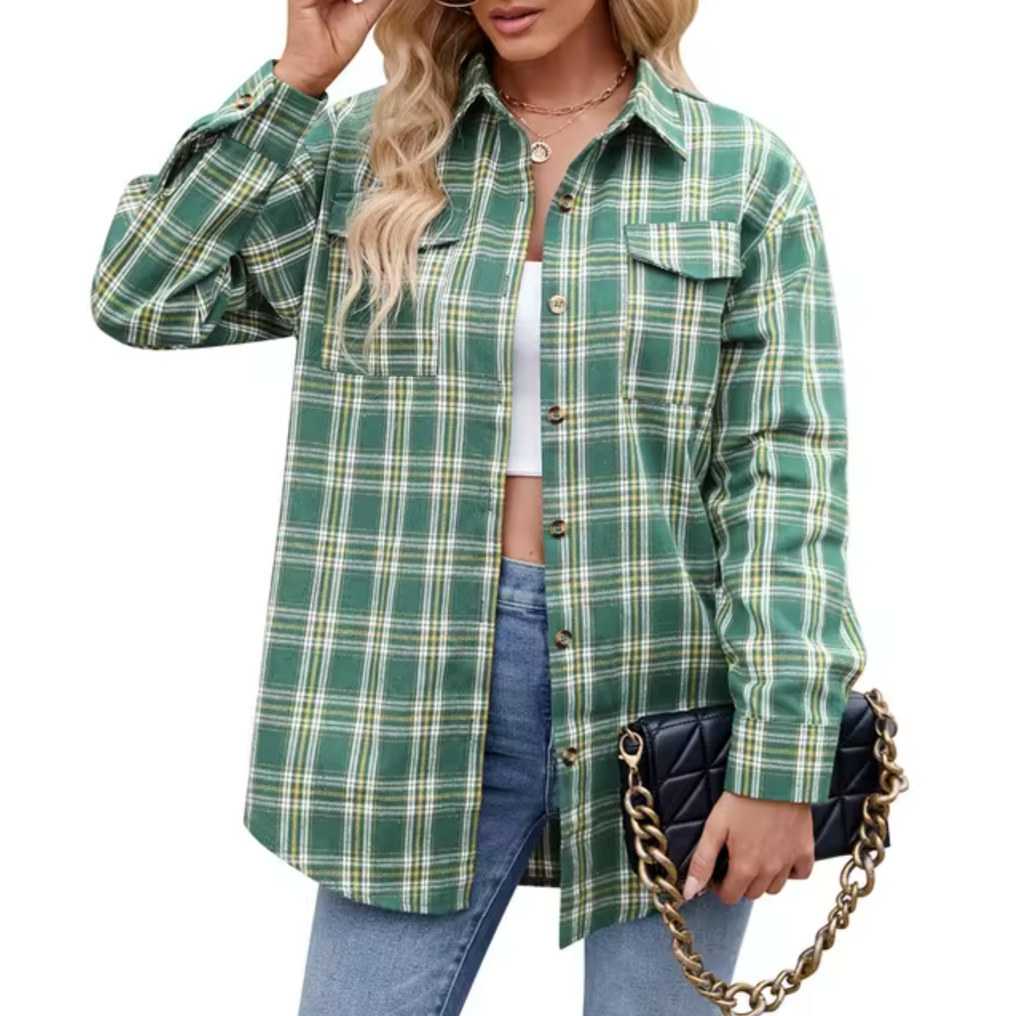 Harper – Camisa Manga Larga Cuadros