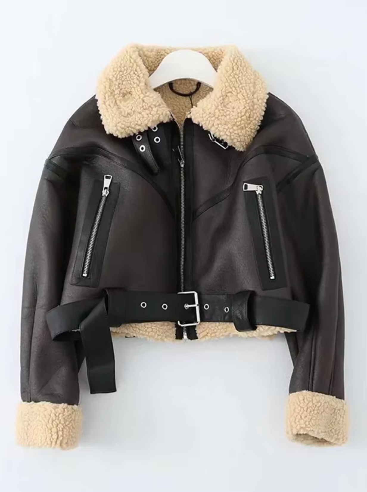 Lenin - Chaqueta polar de cuero