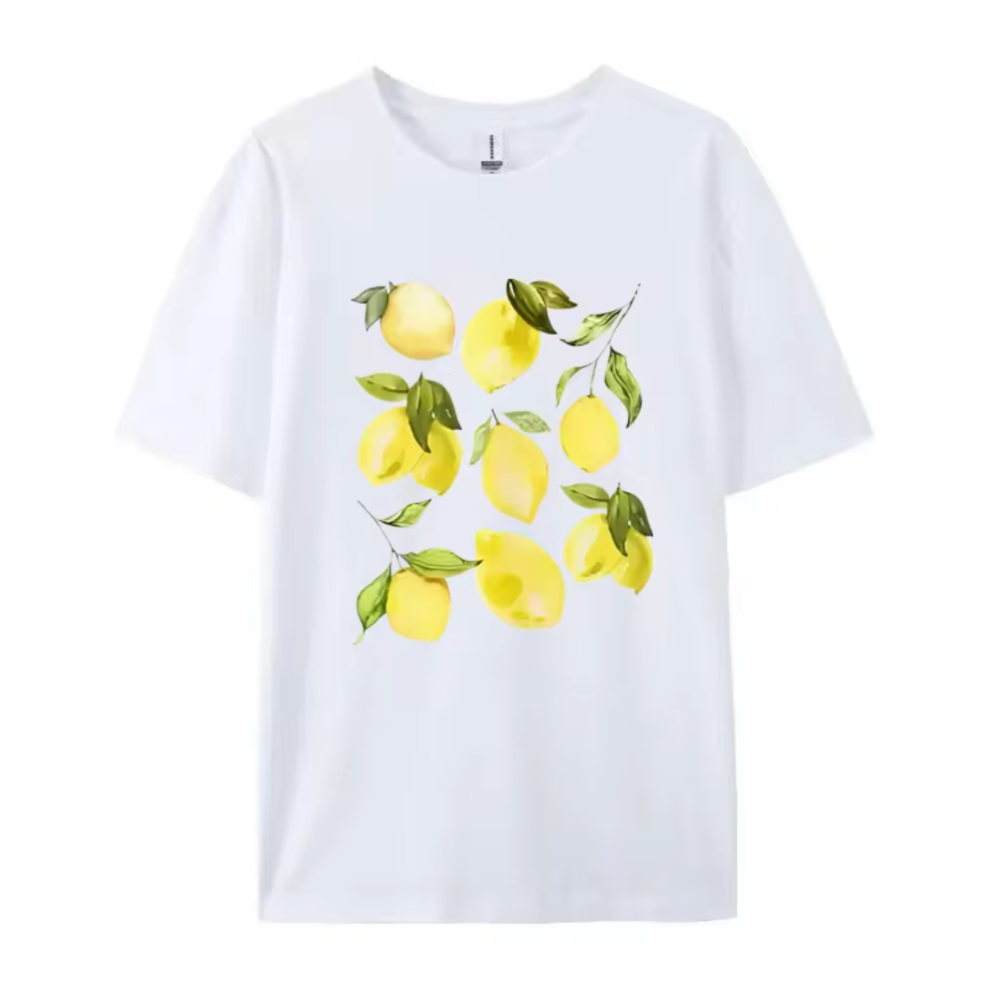 Mikhaela – Camiseta Estampado Fruta Limón