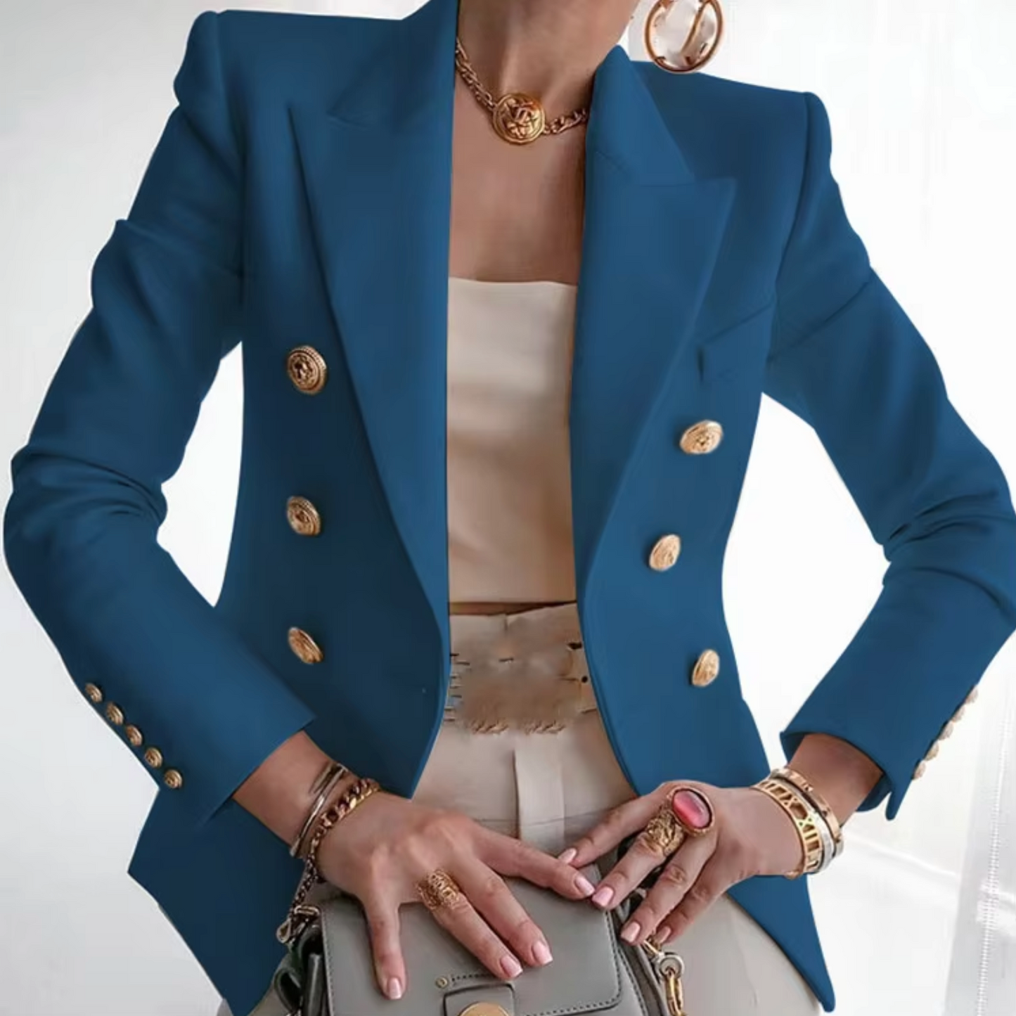 Ruth – Abrigo tipo blazer con estilo