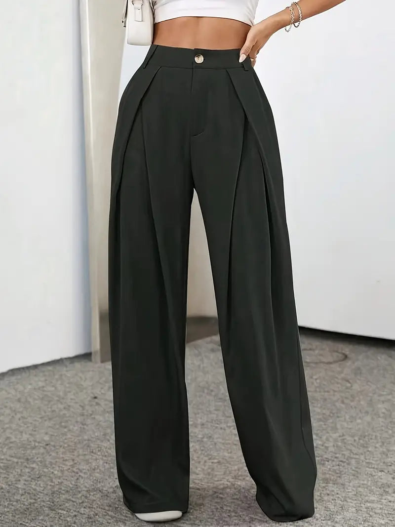 Tonette – Pantalón recto elegante de algodón