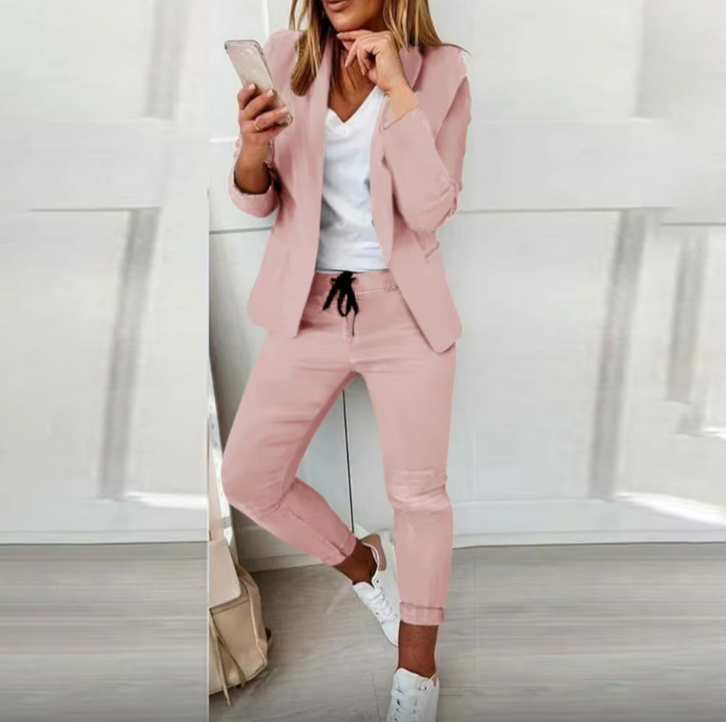 Mori - Conjunto blazer y pantalón