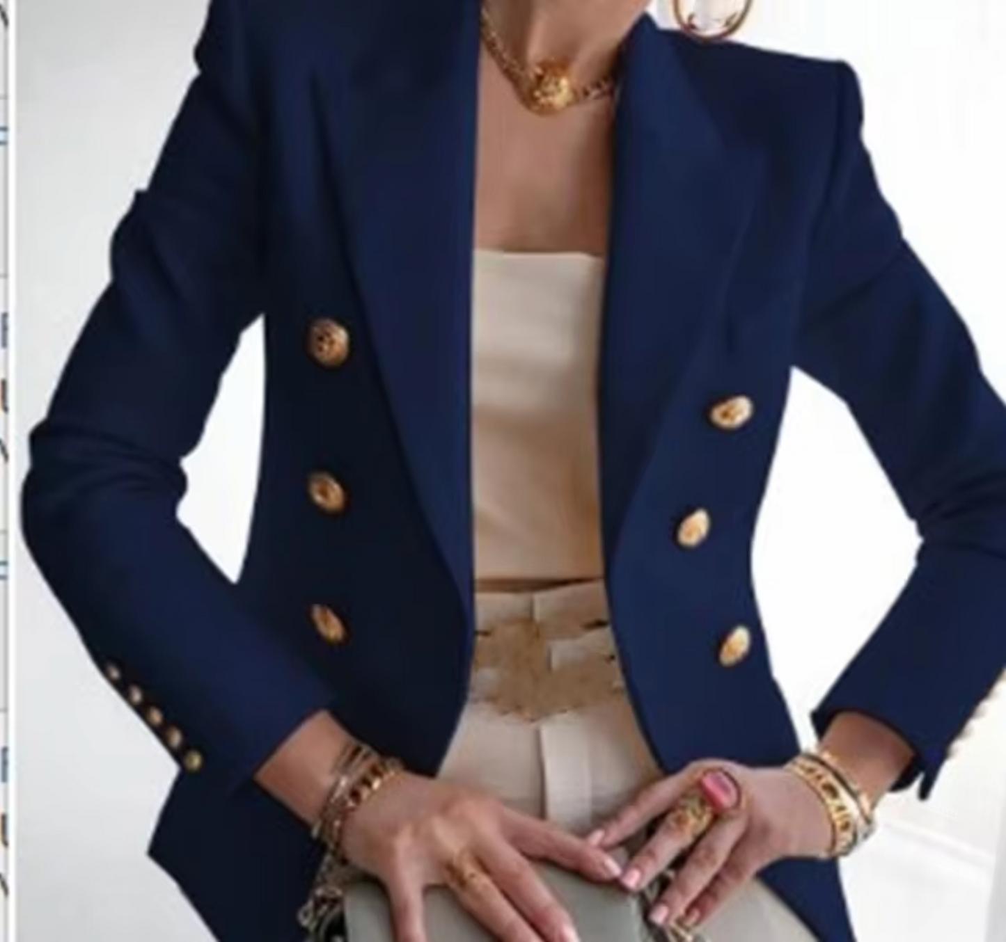 Ruth – Abrigo tipo blazer con estilo