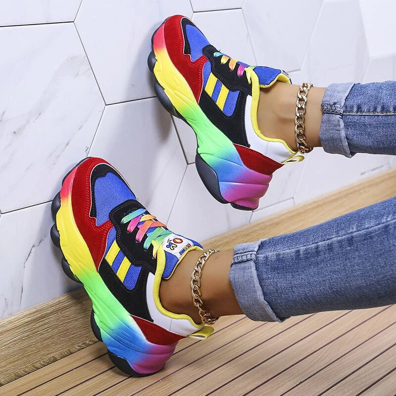 Helen – Zapatillas ortopédicas coloridas y con estilo