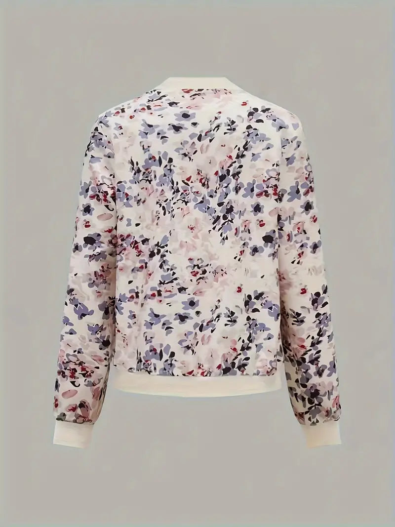 Yori – Cazadora bomber con estampado floral