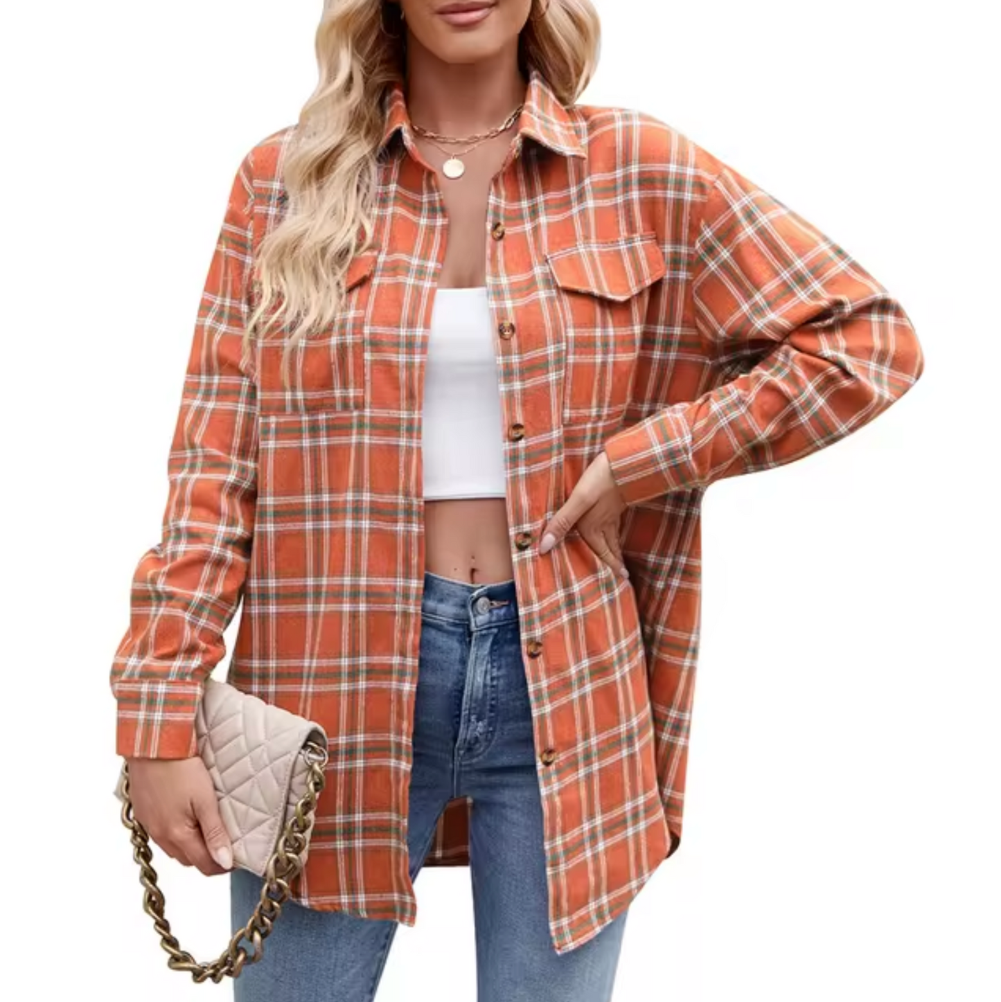 Harper – Camisa Manga Larga Cuadros