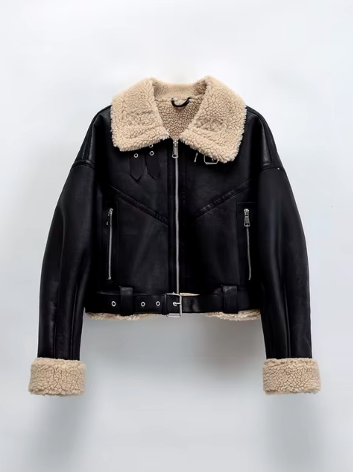 Lenin - Chaqueta polar de cuero