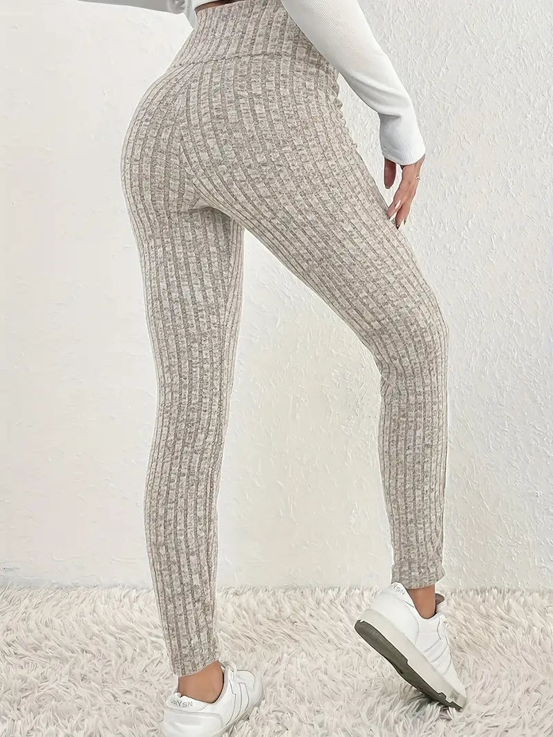 Lux – Leggings de punto con forro polar