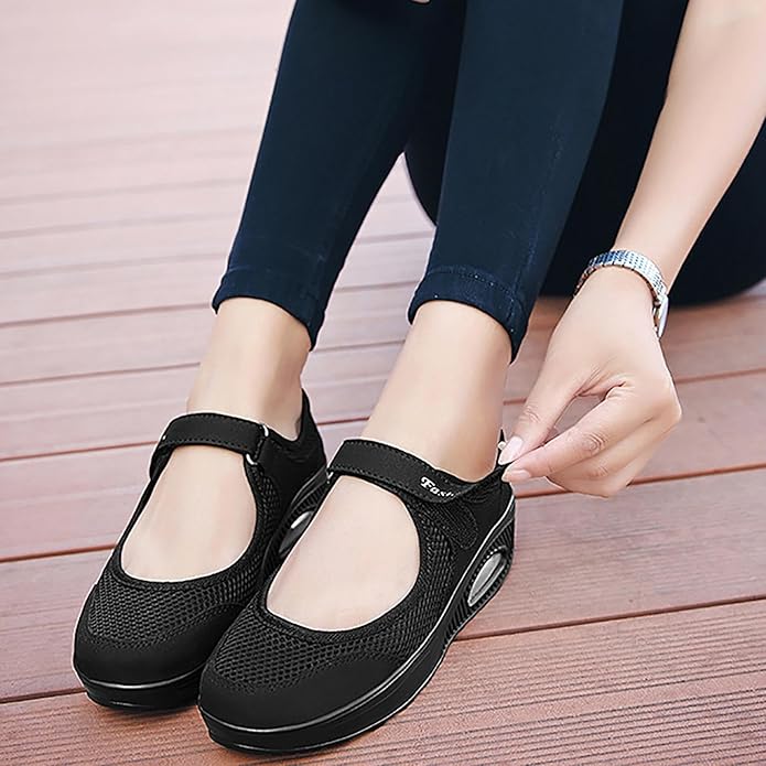 Mariko – Zapatos de malla con velcro