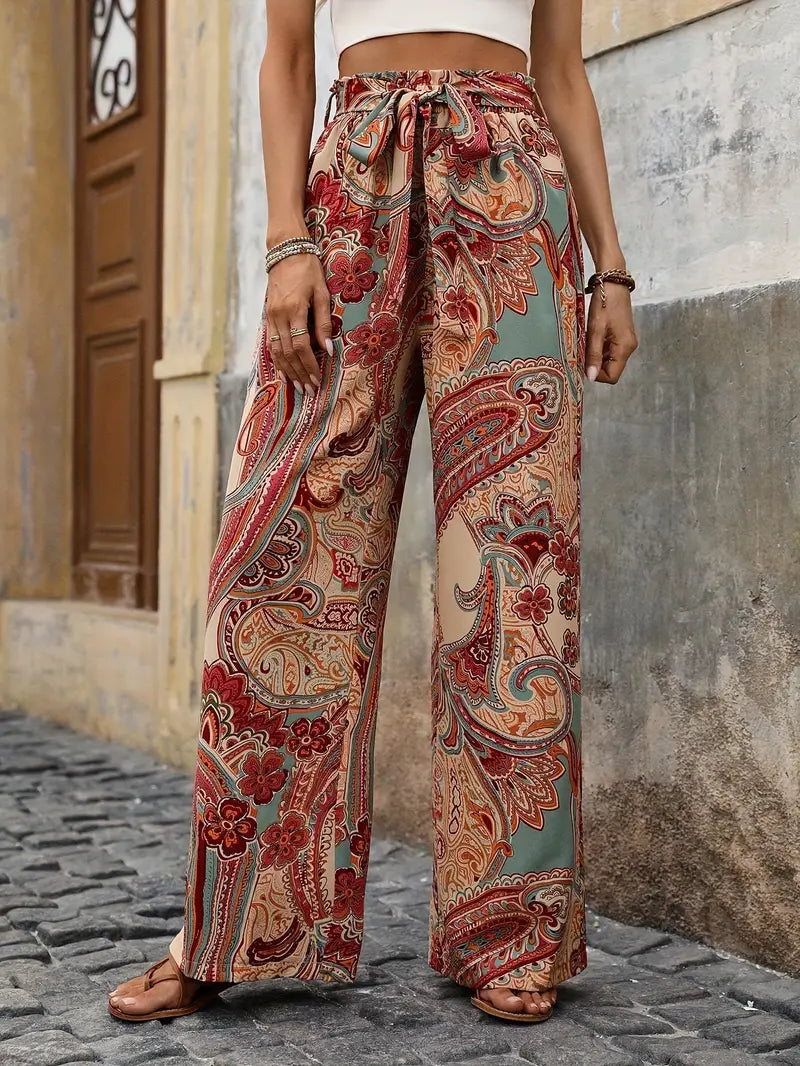 Stella - Pantalón Recto Boho