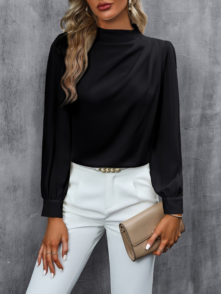 Samantha - Elegante blusa de manga larga