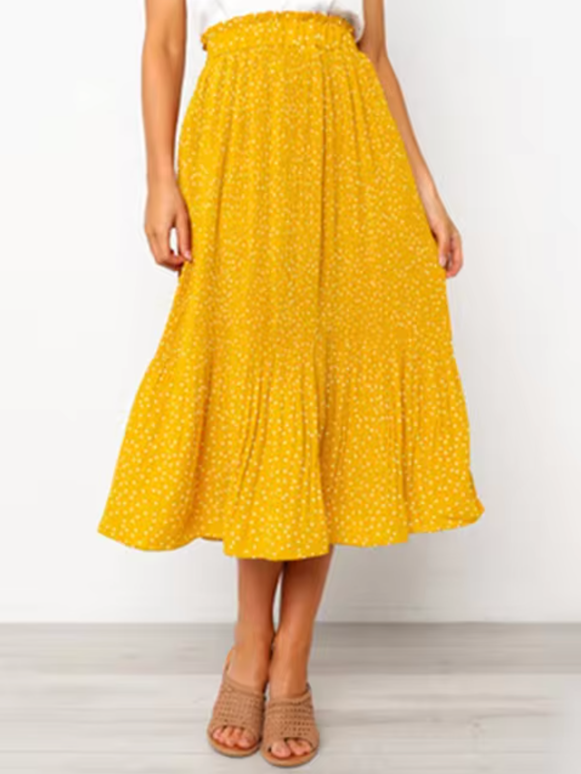 Terry – Falda midi de flores