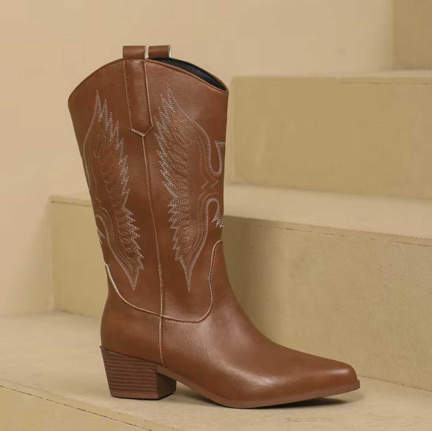 Yssa – Botas vaqueras de piel