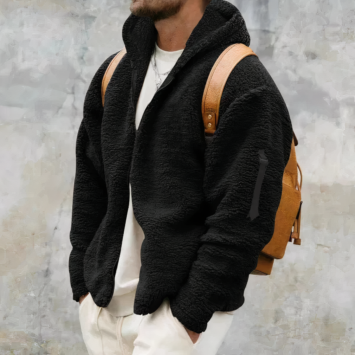 Asher - Chaqueta Sherpa