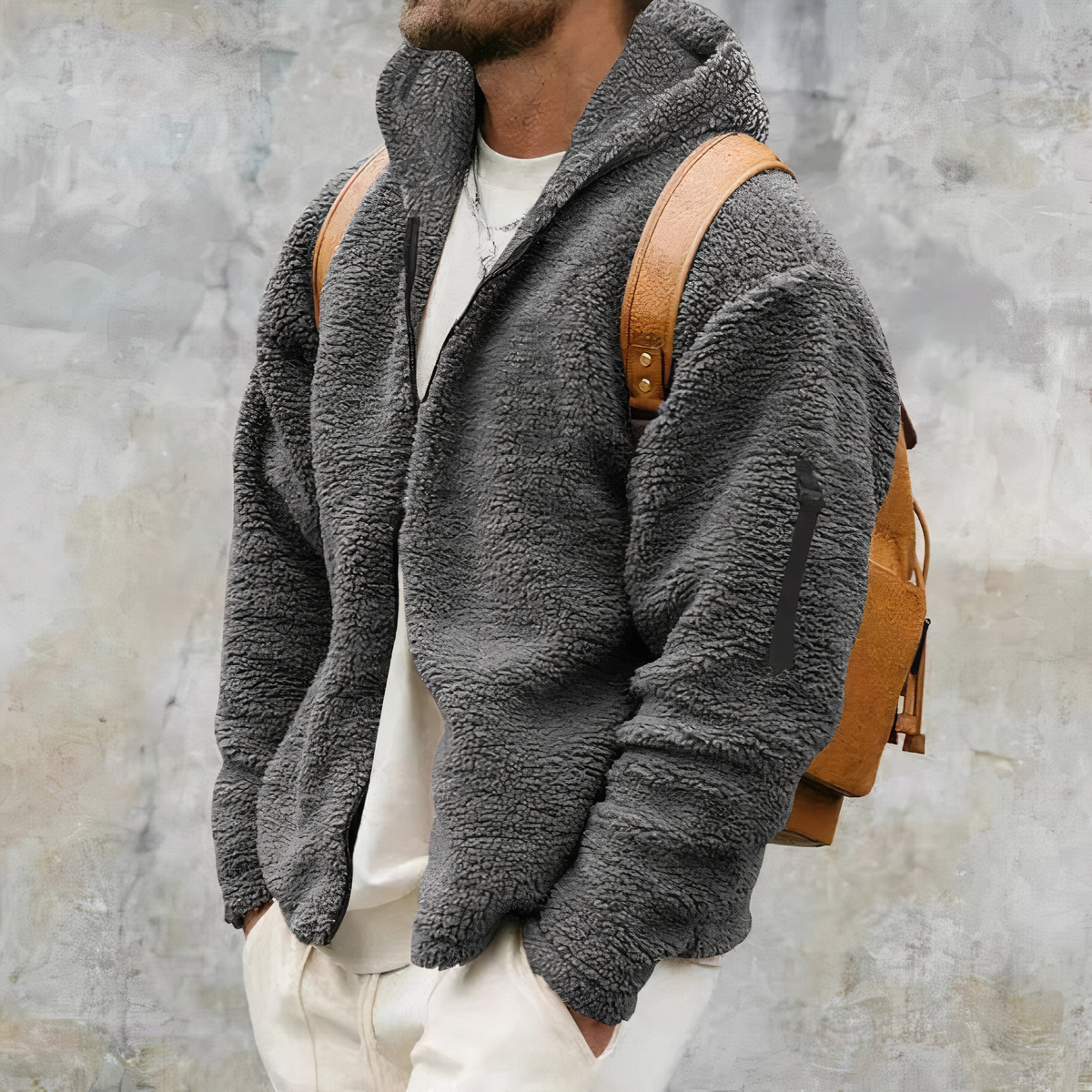 Asher - Chaqueta Sherpa