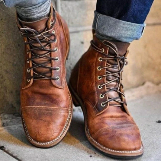 Volker - Botas de piel elegantes para hombre