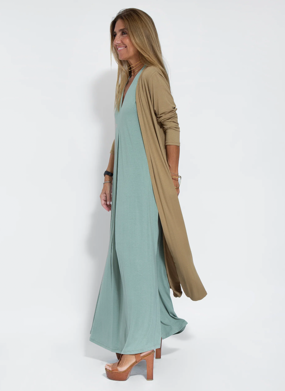 Saige - Elegante maxi vestido