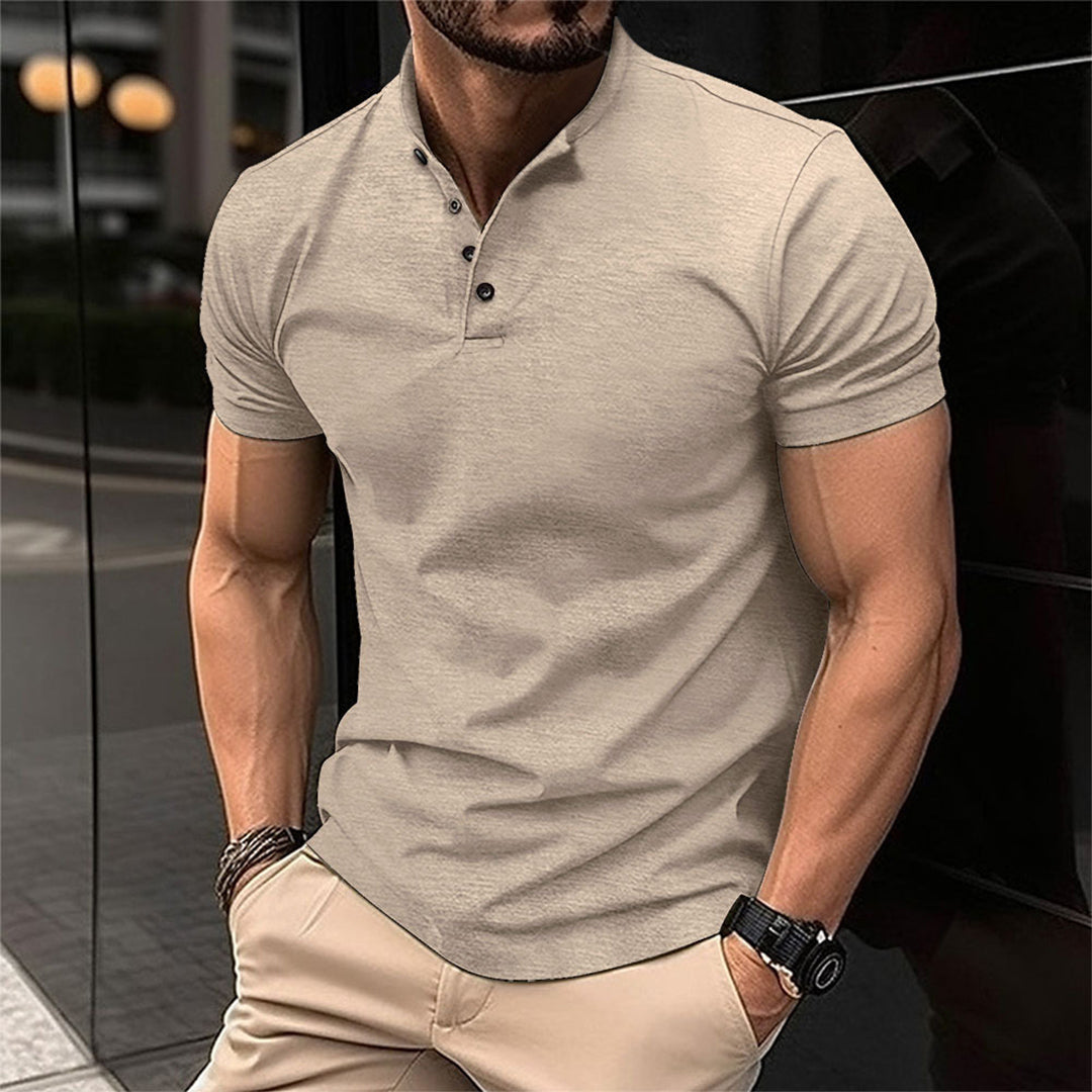 Gary - Camisa abotonada de corte relajado para hombre