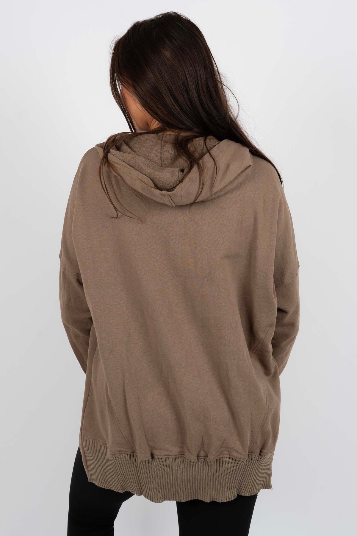 Bea - Blusa Sudadera con Cuello en V y Botones