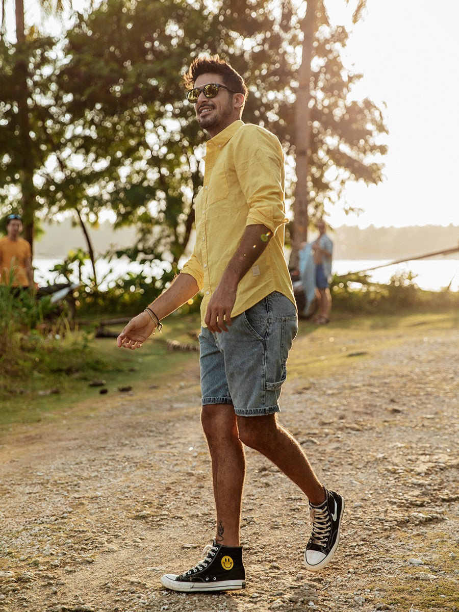 Kenneth - Camisa de manga larga para hombre