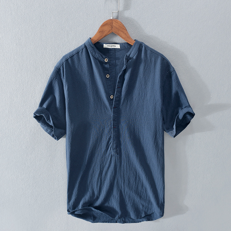 Leo - Camiseta de cuello alto para hombre