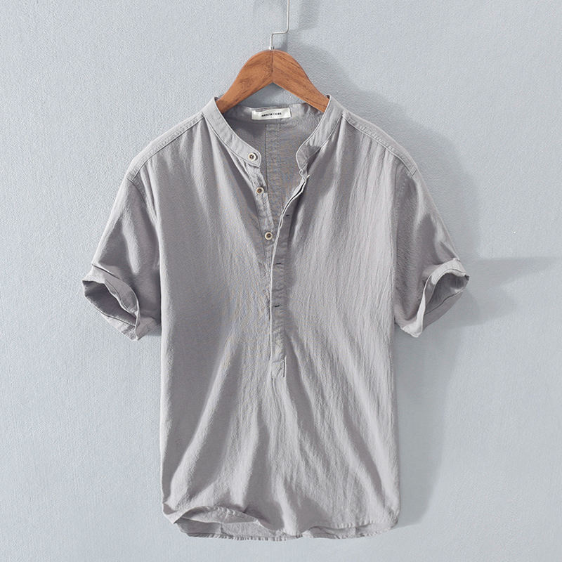 Leo - Camiseta de cuello alto para hombre