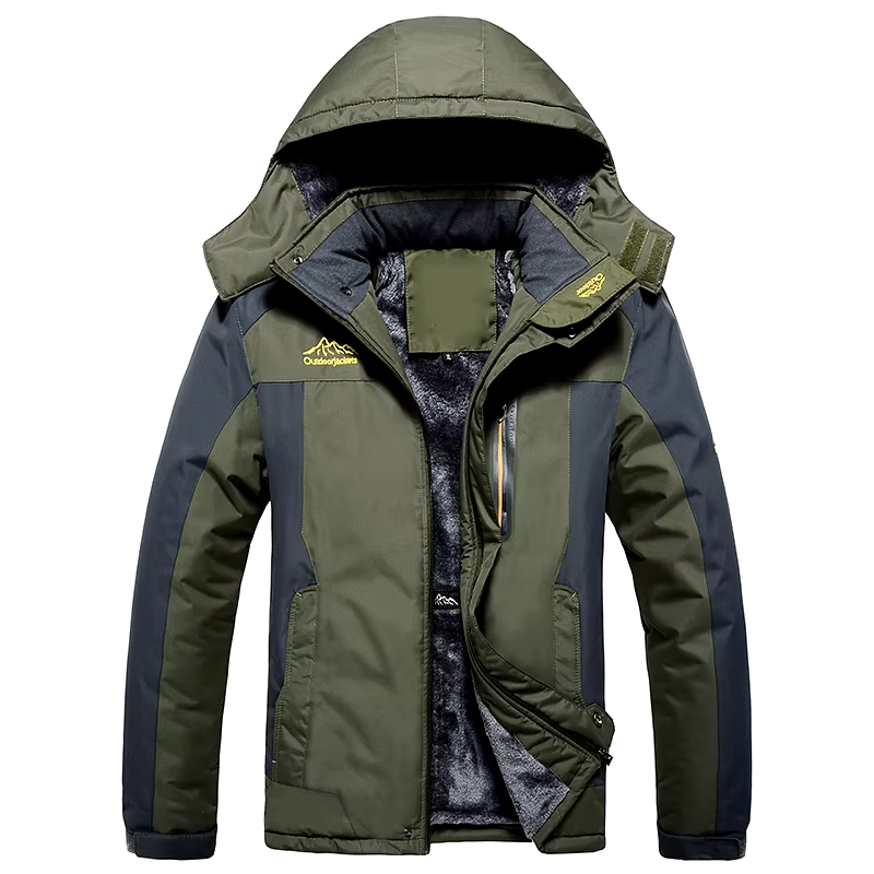 Chaqueta de invierno cálida e impermeable para hombre - Carlos