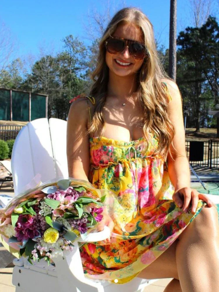 Isabel - Hermoso vestido floral casual