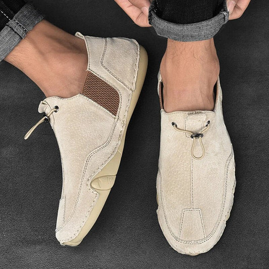 Harmen - Mocasines Ortopédicos de Piel Verdadera para Hombre