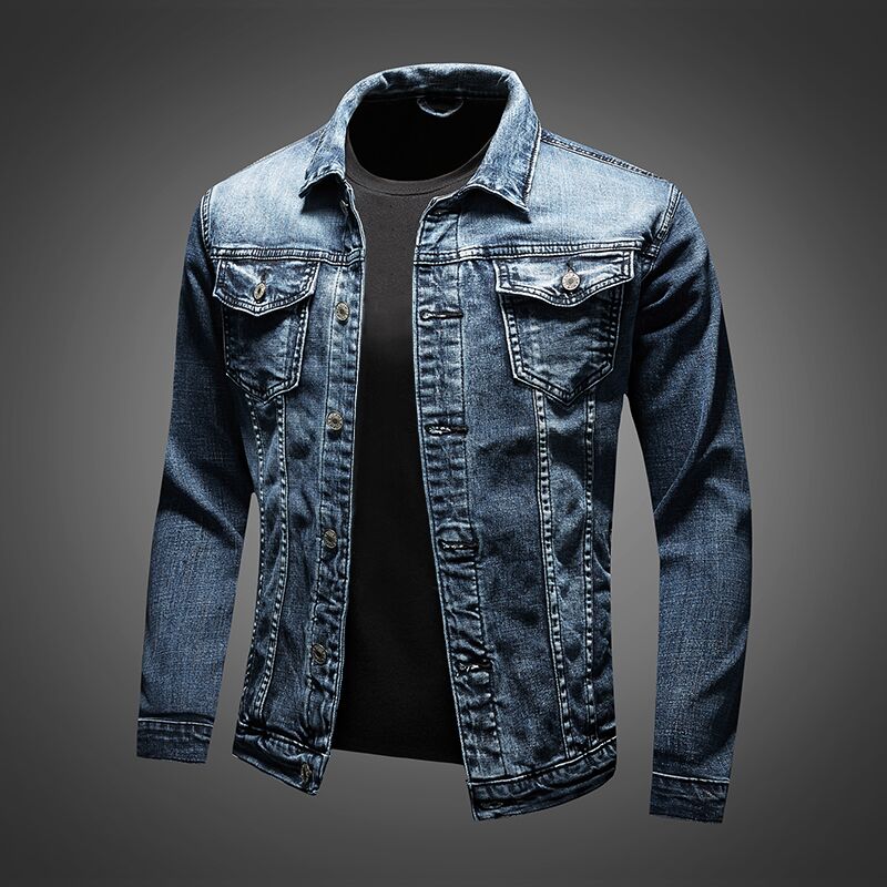 Luis - Chaqueta de Denim para Hombres