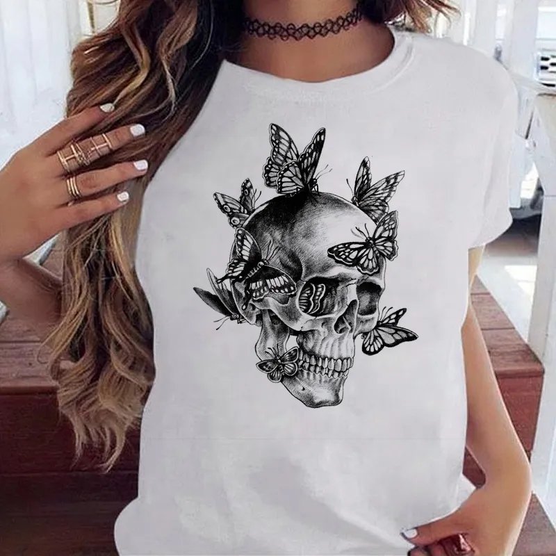 Silvia - Camiseta calavera