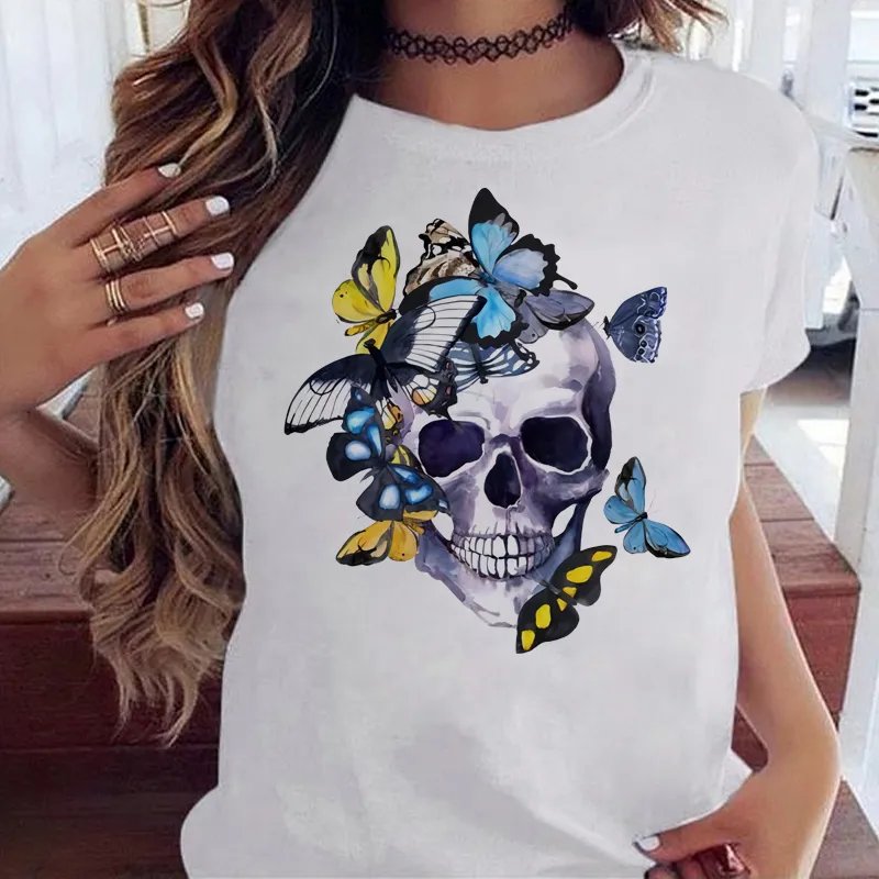 Silvia - Camiseta calavera