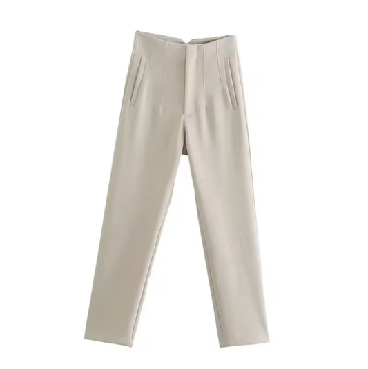 Mary – Pantalón elegante de cintura alta