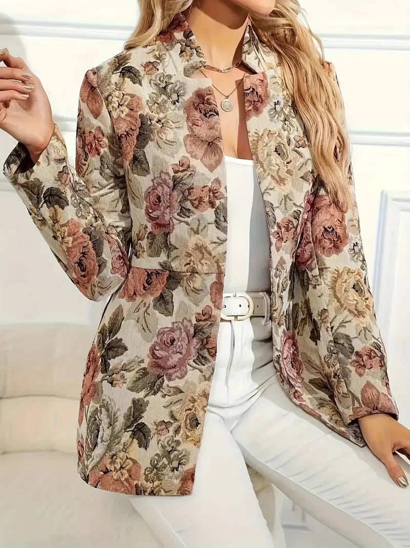 Remy – Chaqueta floral vintage