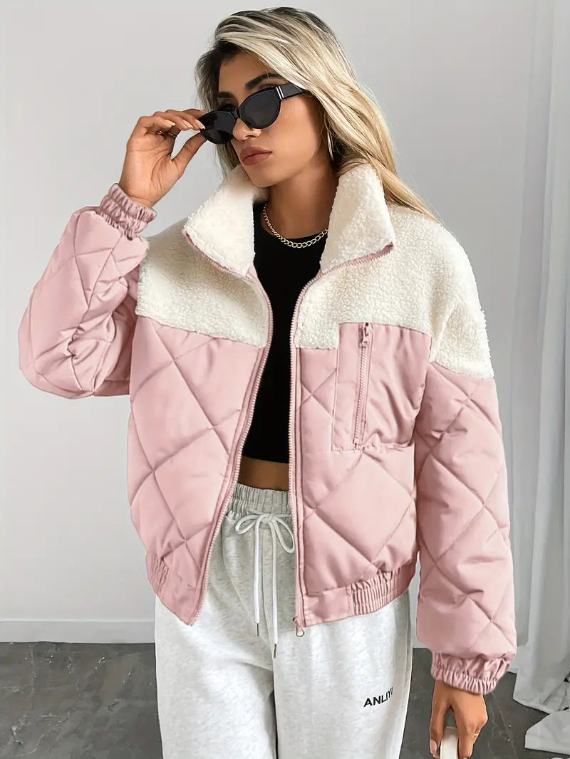 Jolene – Chaqueta acolchada de forro polar