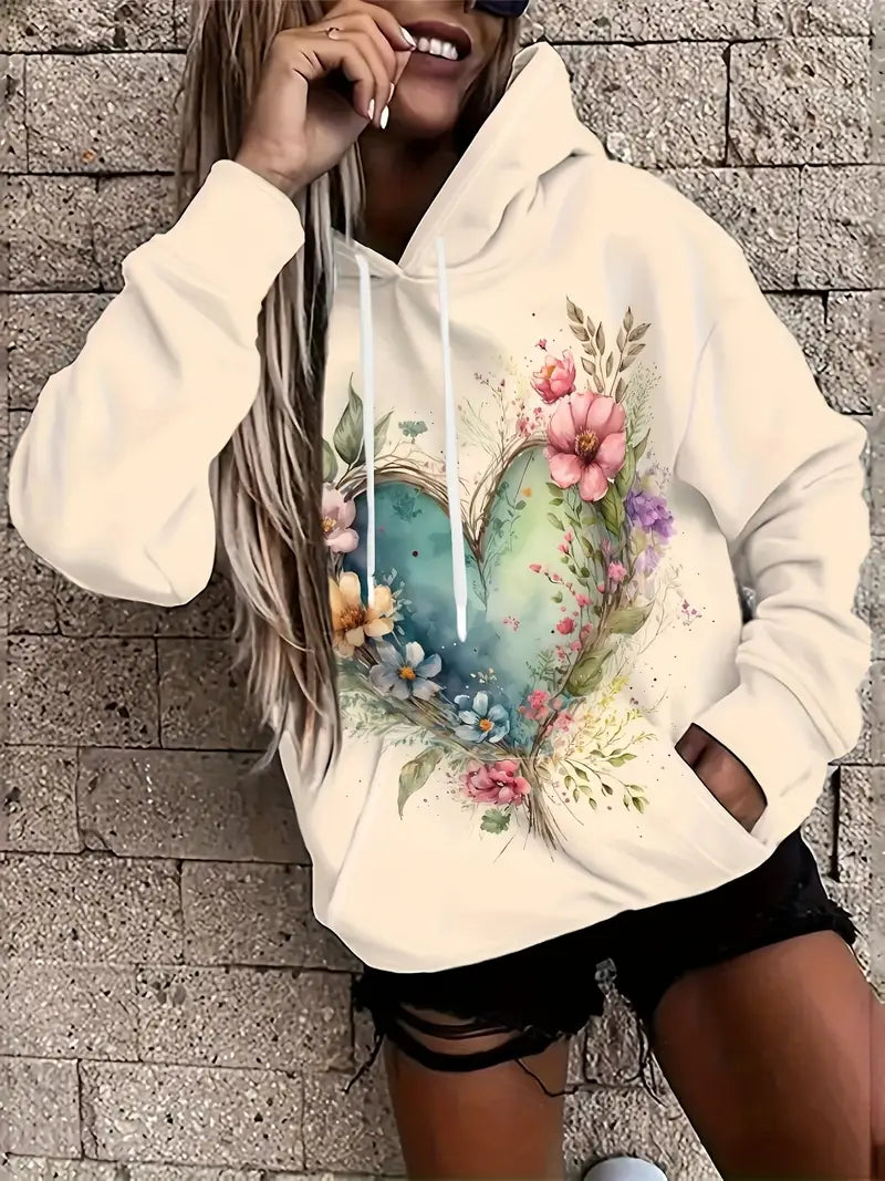 Jezebel – Sudadera con estampado floral