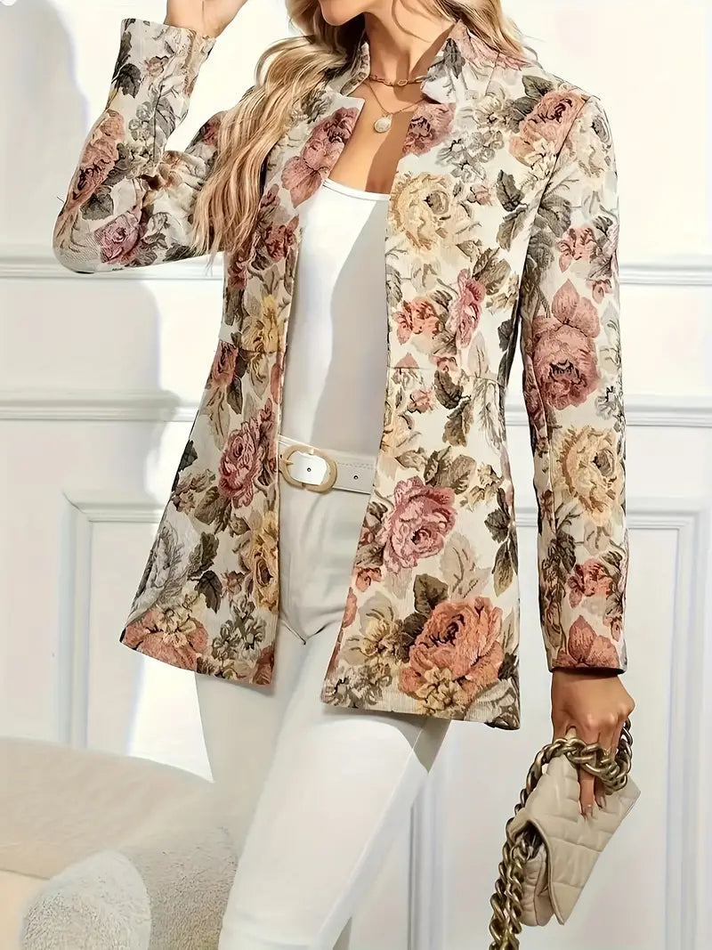 Remy – Chaqueta floral vintage