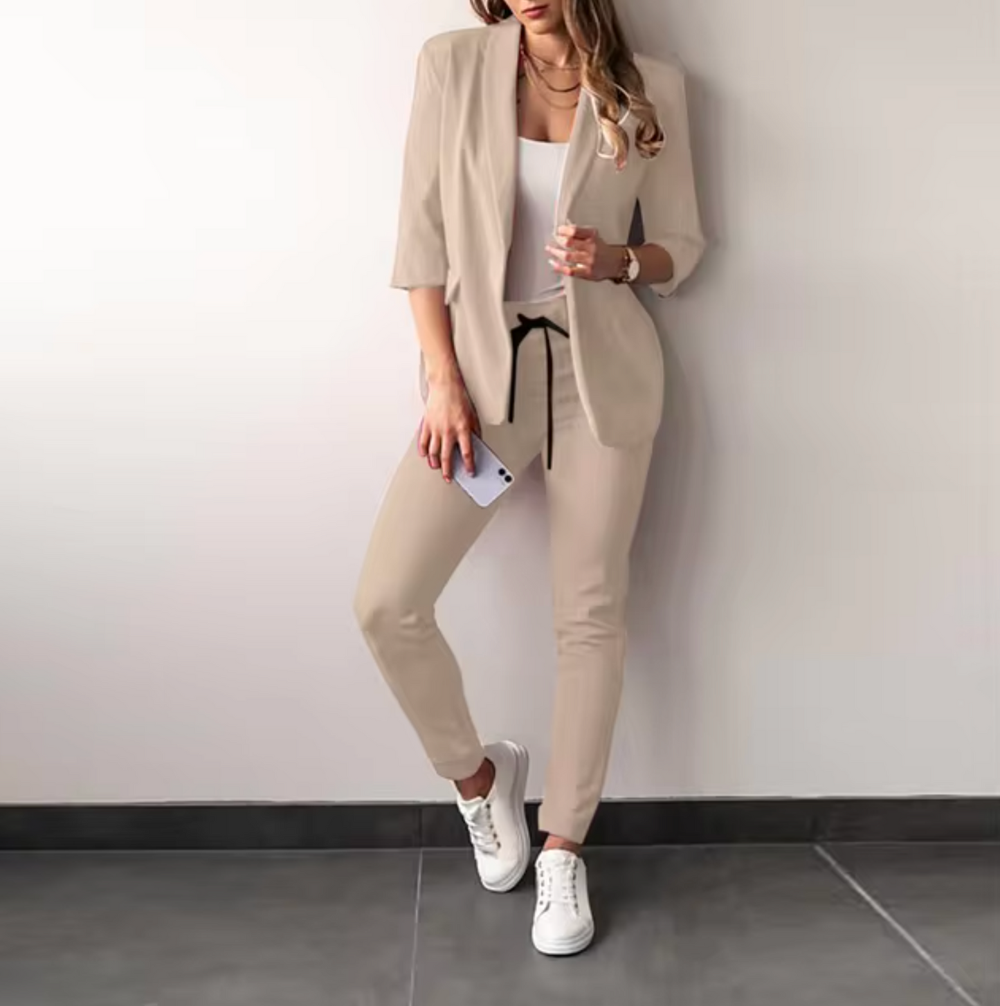 Mori - Conjunto blazer y pantalón