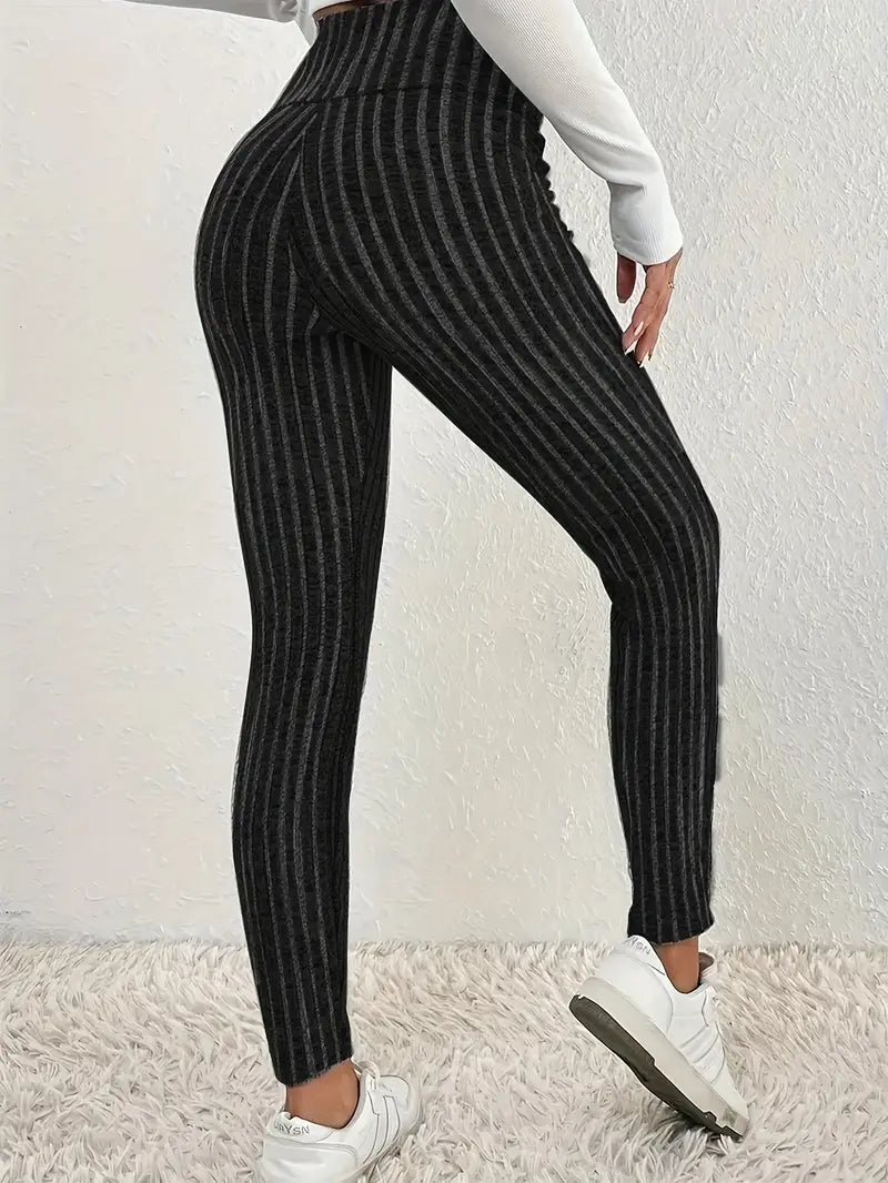 Lux – Leggings de punto con forro polar