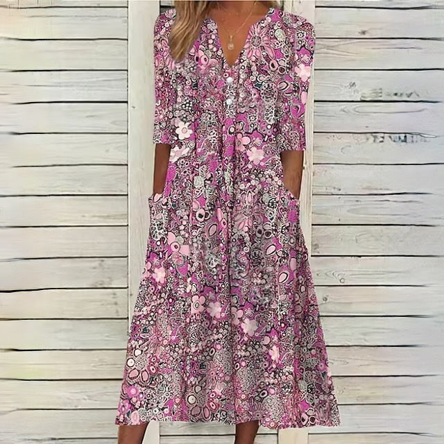 JANA - Vestido de Flores