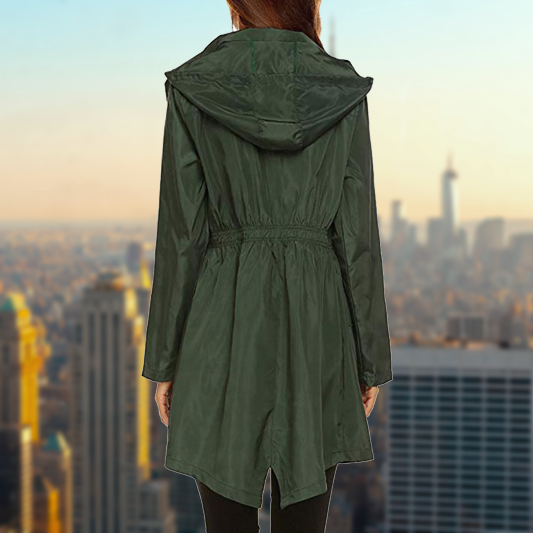 Janna - Chubasquero impermeable de exterior para mujer